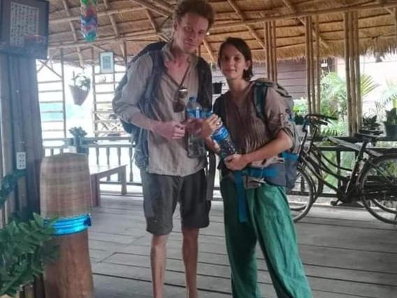 Champa Guesthouse Muang Không エクステリア 写真