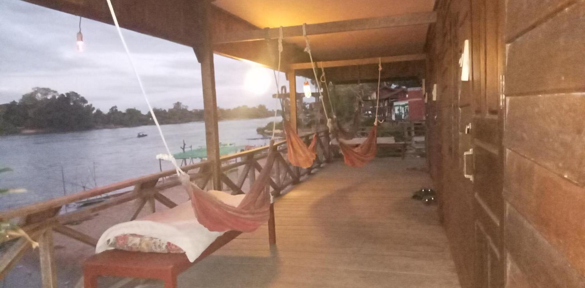 Champa Guesthouse Muang Không エクステリア 写真