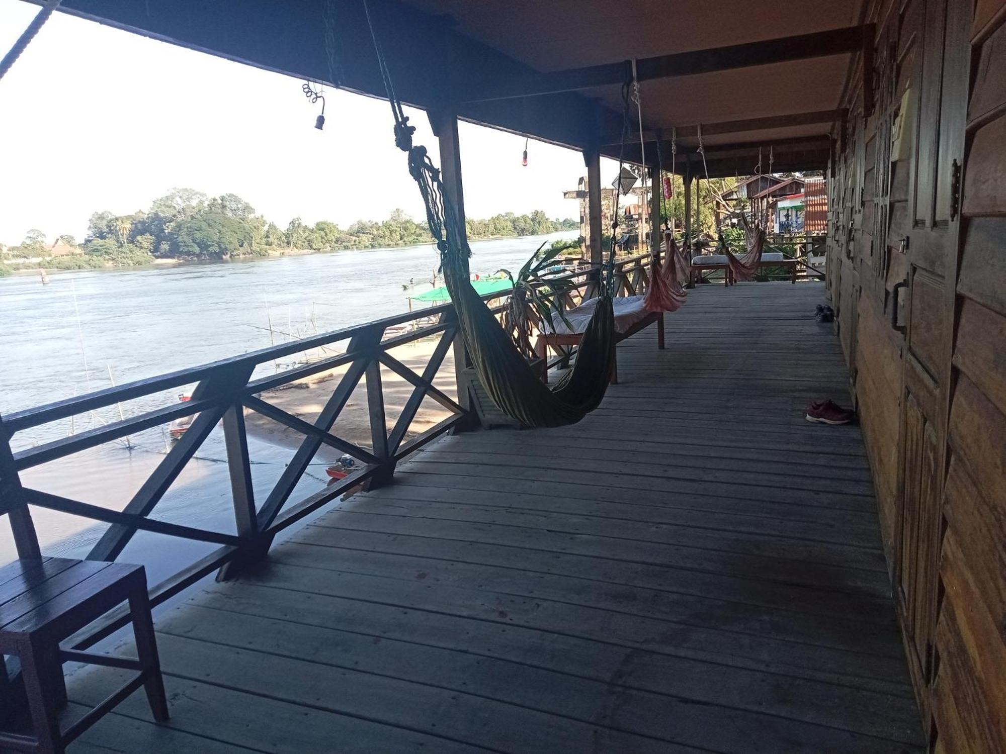 Champa Guesthouse Muang Không エクステリア 写真