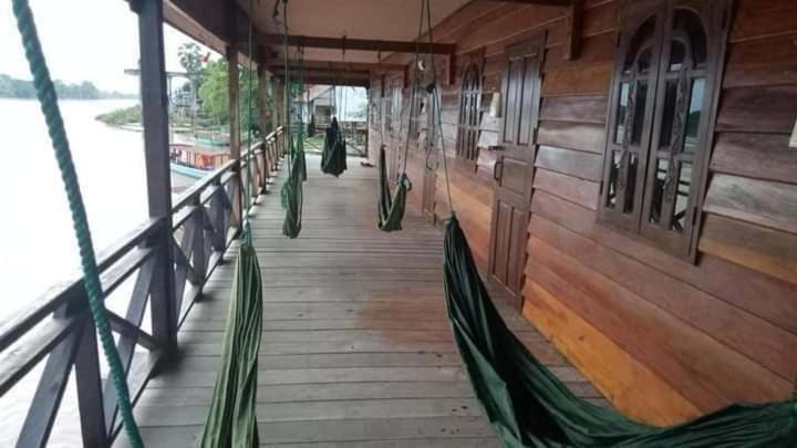 Champa Guesthouse Muang Không エクステリア 写真